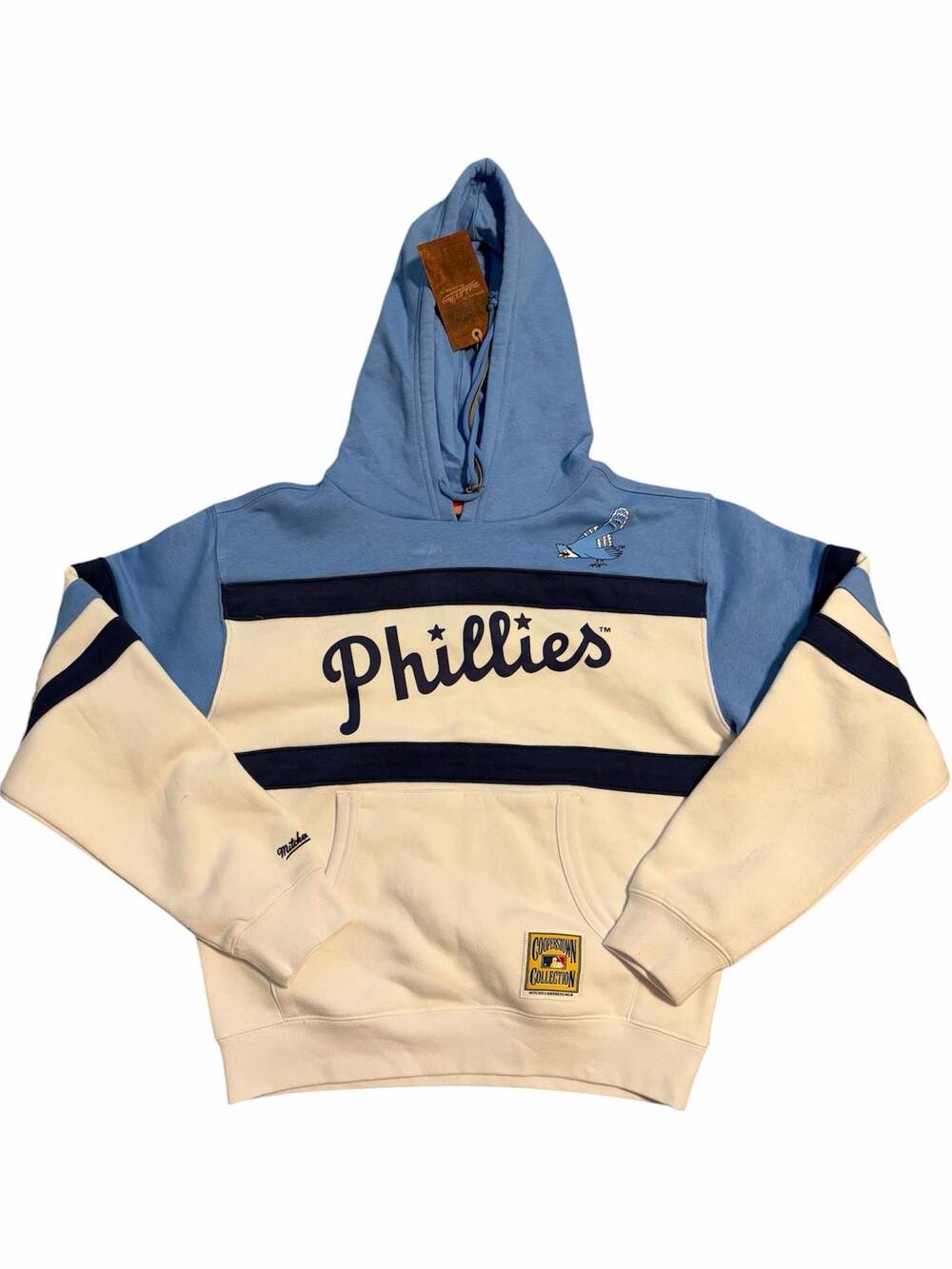 Mitchell & Ness Philadelphia Phillies Women's Head Coach Hoodie Size XS